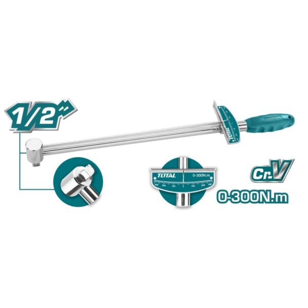 Total Torque Wrench ½" CR-V THPTW300N2