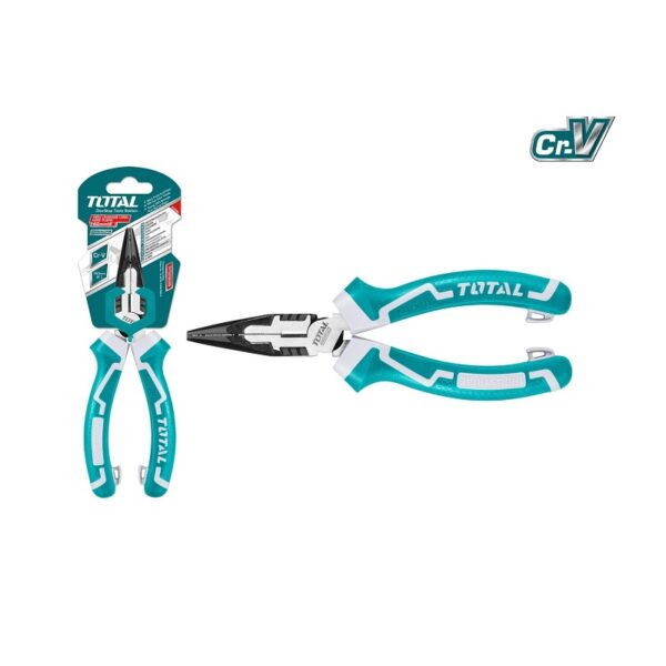 Total Long Nose Pliers 6" High Leverage THT220606S