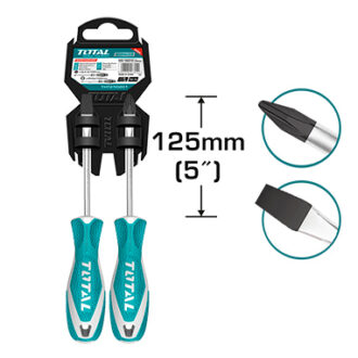Total Screw Driver 2pcs Set THT250201