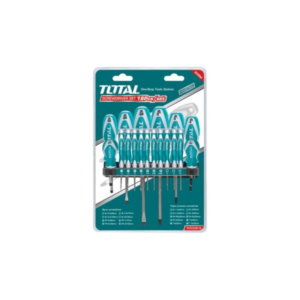Total Screw Driver Precision 18pcs Set THT250618