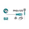 Total Phillips Screw Driver PH2 x 125mm THT26PH2125
