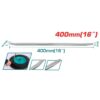 Total Tyre Lever Carbon Steel 400x25x9mm Drop Forged, Heat Treated, Chromed Plated THT44001
