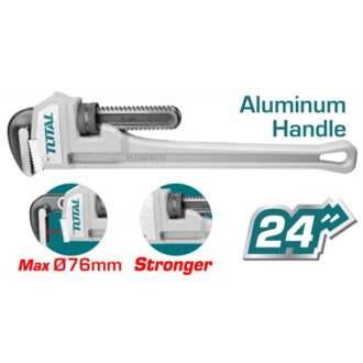 Total Pipe Wrench Aluminium Handle 24" THTAL17246