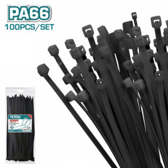 Total Cable Ties 350 x 4.8mm Black THTCTB35048 (100pcs Set)