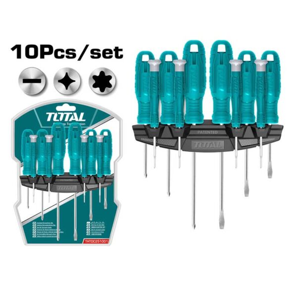 Total Screw Driver Precision 10pcs Set THTDC251001