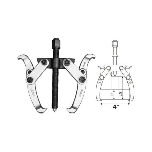 Total Gear Puller 2 Jaws 4" THTGP246