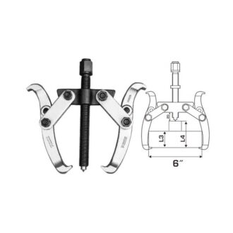 Total Gear Puller 2 Jaws 6" THTGP266