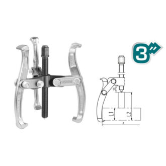 Total Gear Puller Three Jaws 3" THTGP336