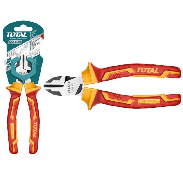 Total Diagonal Cutting Pliers 6" High Leverage Insulated THTIP2261