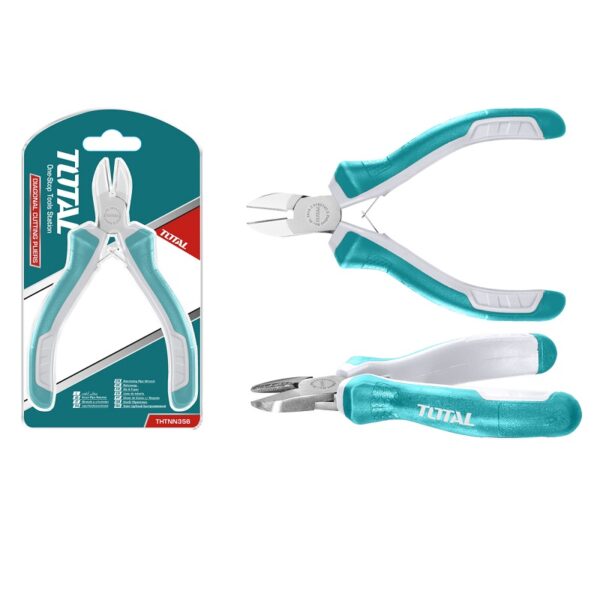 Total Diagonal Cutting Pliers 4.5" Mini THTMN356