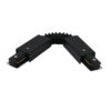 Tronic Black Tracklight Connector with 2 Wires