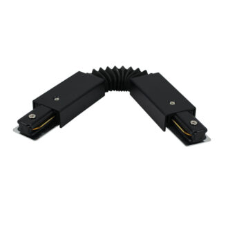 Tronic Black Tracklight Connector with 2 Wires
