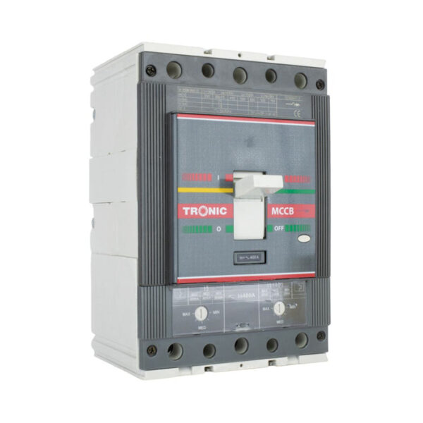 Tronic MCCB 400 Amps 3 Pole Adjustable