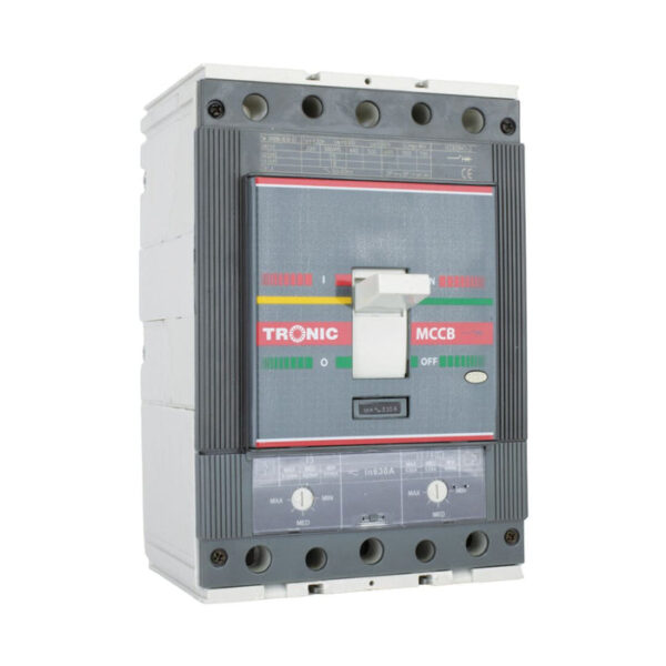 Tronic MCCB 630 Amps 3 Pole Adjustable