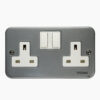 Tronic Twin Metal Clad Socket 13Amps