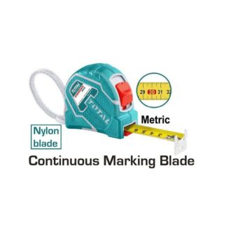 Total Steel Measuring Tape 5m x 19mm Double Hook TMT126651