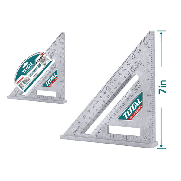 Total Angle Square/Try Square 7x7" TMT61201
