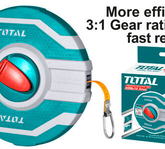 Total Measuring Tape Fiberglass 30m x 12.5mm TMTF12306
