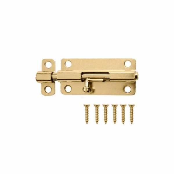 Total Steel Tower Bolt 2-1/2" with 6pcs Fasteners THTB125