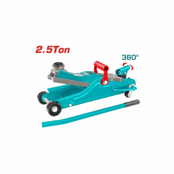 Total Hydraulic Floor Jack 2.5Ton with 360° Rotating Handle THT108256