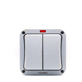 Tronic Waterproof 2 Gang 2 Way Switch