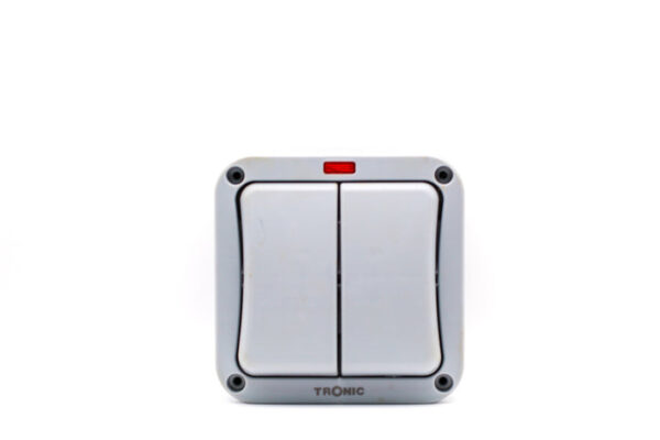 Tronic Waterproof 2 Gang 2 Way Switch