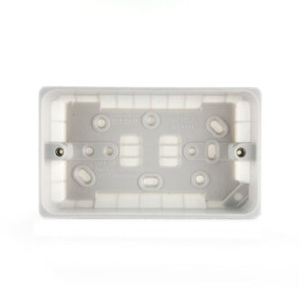 Tronic Twin Switch Surface Box