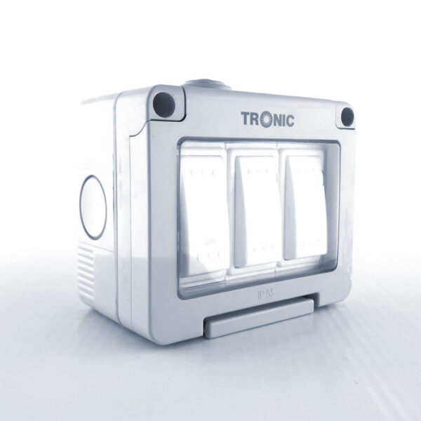 Tronic Waterproof 3 Gang 2 Way