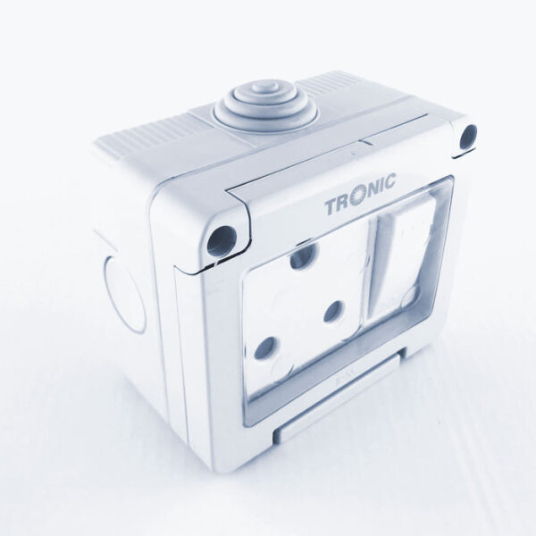 Tronic Waterproof Single Socket 15Amps