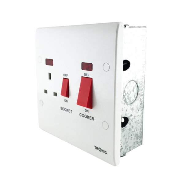 Tronic Cooker Unit with Galvanized Iron Switch Box