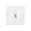 Tronic Dimmer 2 Gang Switch