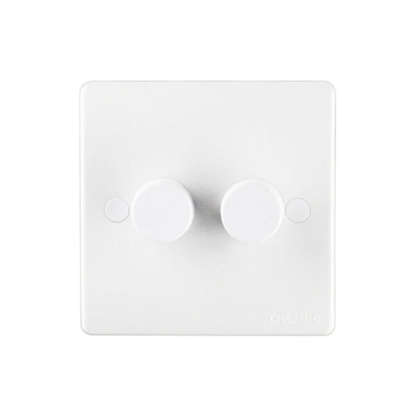 Tronic Dimmer 2 Gang Switch