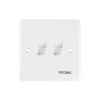 Tronic Telephone Socket White RJ11 6 Line
