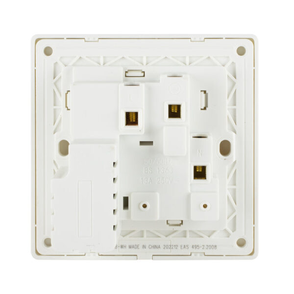 Tronic Single Switch Socket with USB + Type C