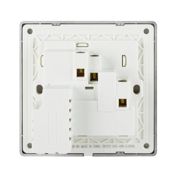 Tronic Universal Single Switch Socket with USB + Type C