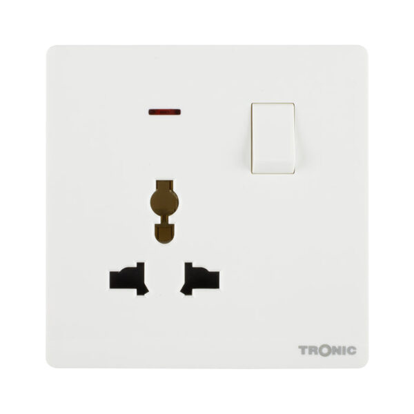 Tronic Universal Single Switch Socket