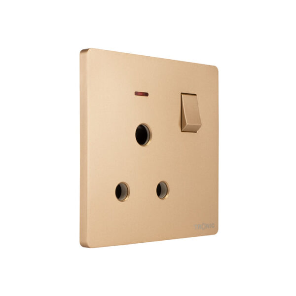 Tronic Single Switch Socket 15Amps