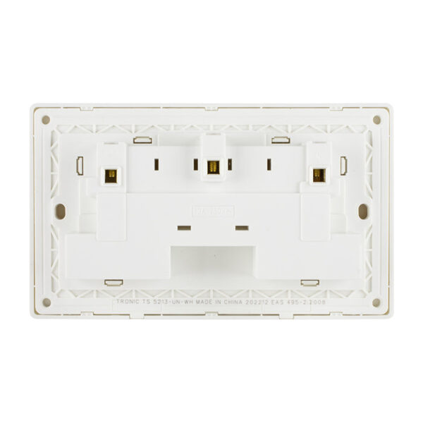 Tronic Universal Switch Socket Twin