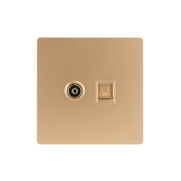Tronic TV and Data Socket