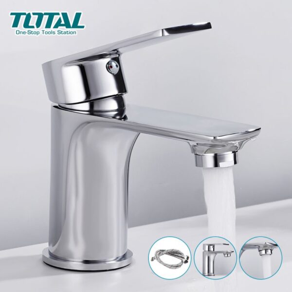 Total Washbasin Mixer Single Lever 158mm TSLBM11501