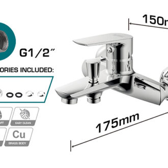 Total Shower Mixer 150 x 175mm TSLBM31001