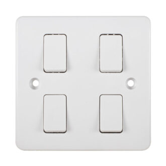 Tronic 4 Gang 2 Way Switch