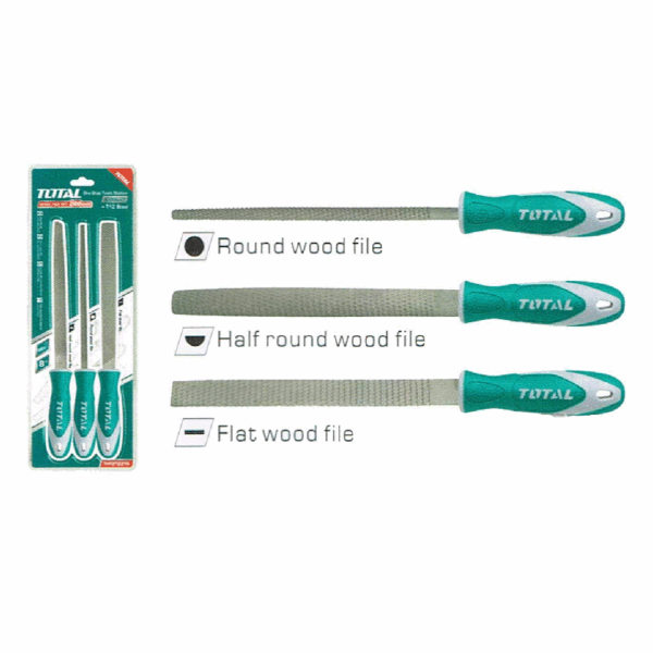 Total File Set for Wood 3pcs THT918326