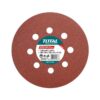 Total Sand Paper for Random Orbit Sander 125mm 5pcs TAC731251