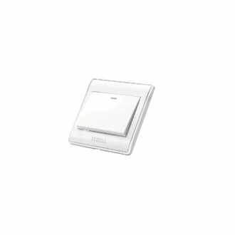 Total 1 Gang Switch Electric 1 Way 16A THESSH01101
