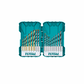 Total Drill Bit Set for Metal Concrete and Wood 16pcs TACSDL11601