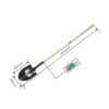Total Garden Steel Shovel with Wooden Handle THTHW0201