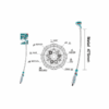 Total Garden Water Sprinkler Water Wand 28" THWW092