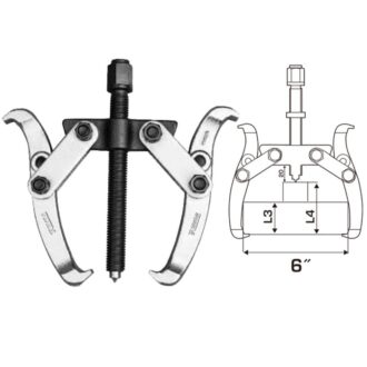 Total Gear Puller 2 Jaws 6" THTGP266