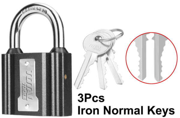 Total Iron Padlock 38mm TLK31381